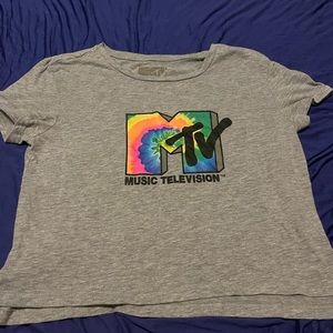 Tie tie mtv cropped top